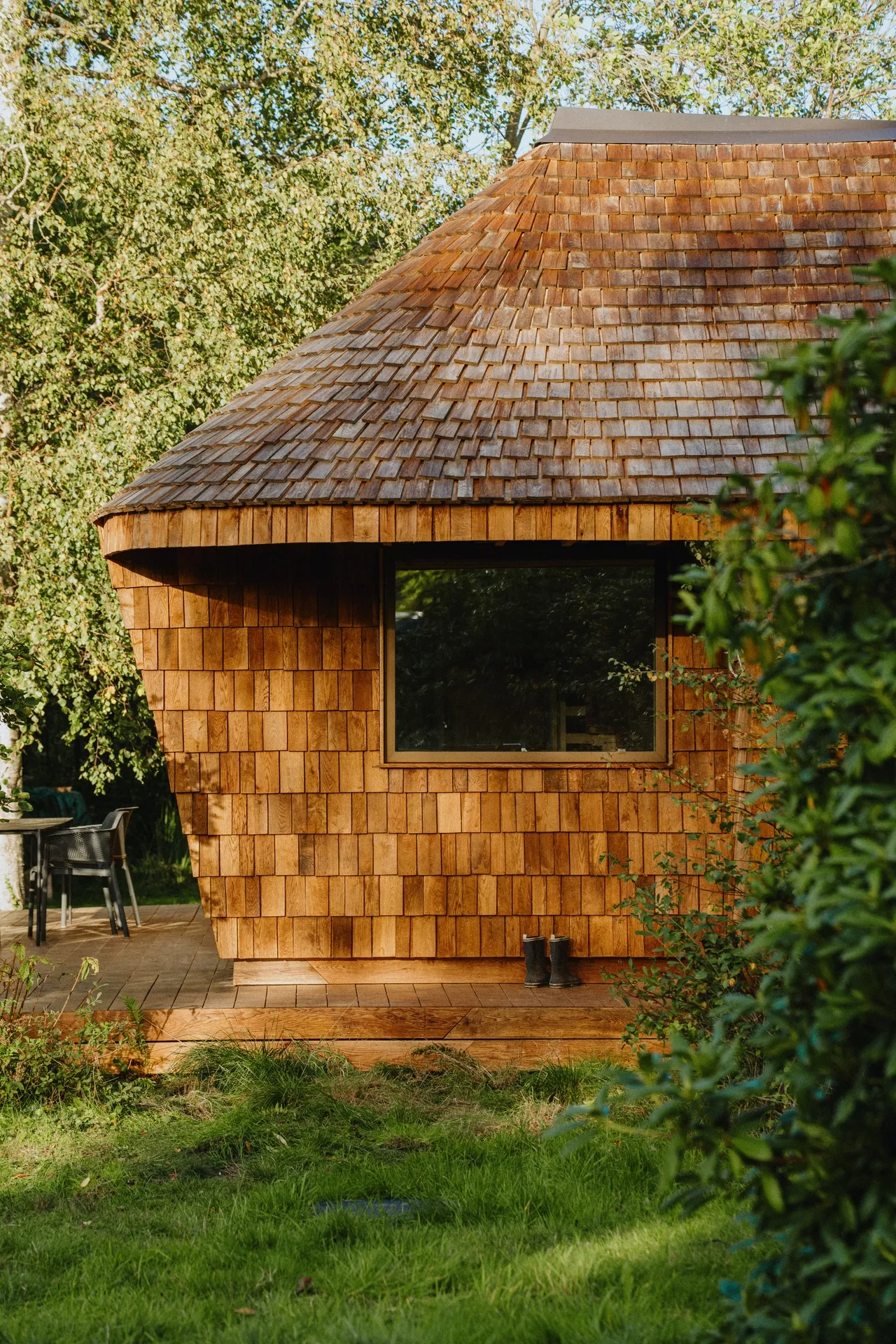 Close up of EcoNeo house front