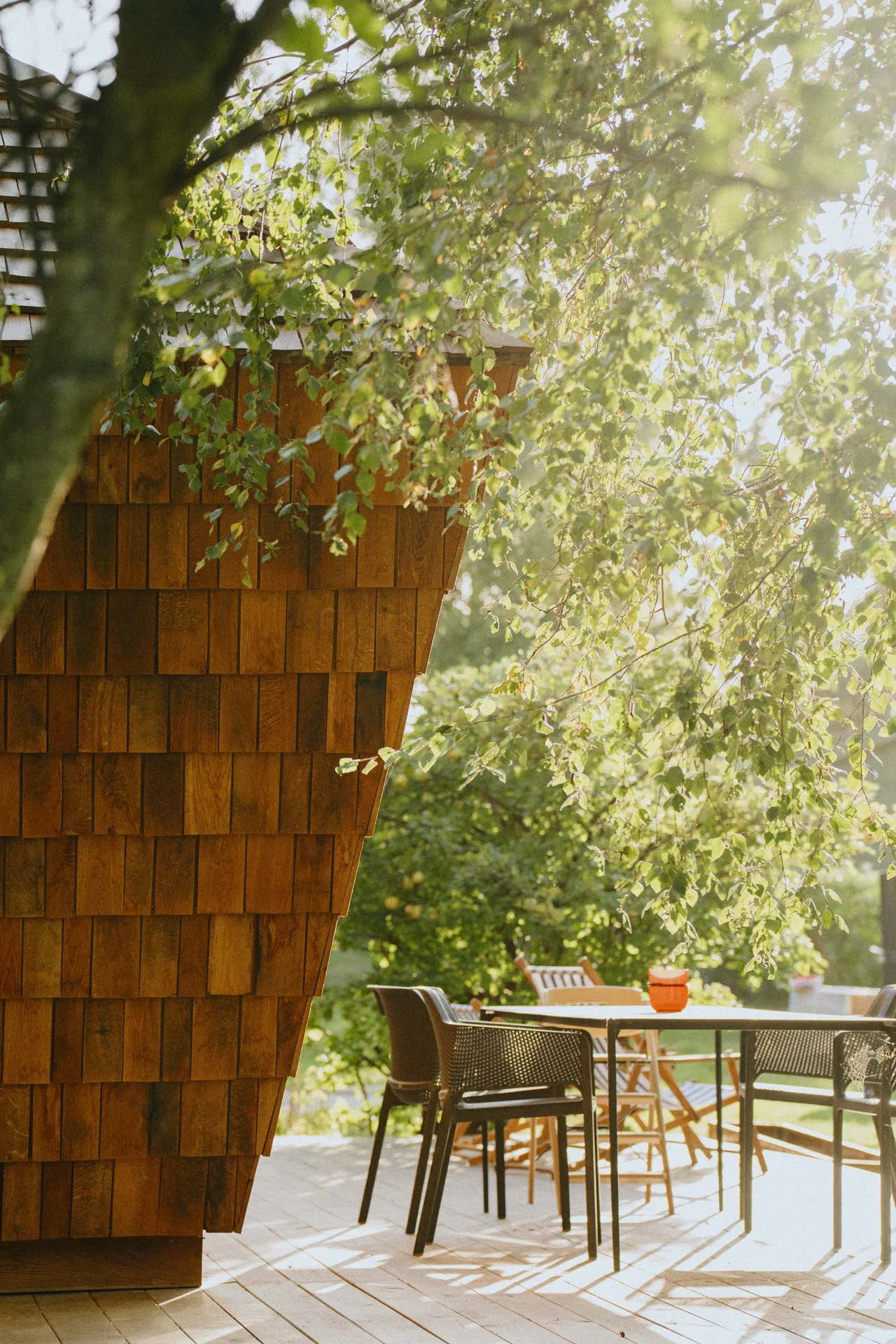 Close up of EcoNeo house corner