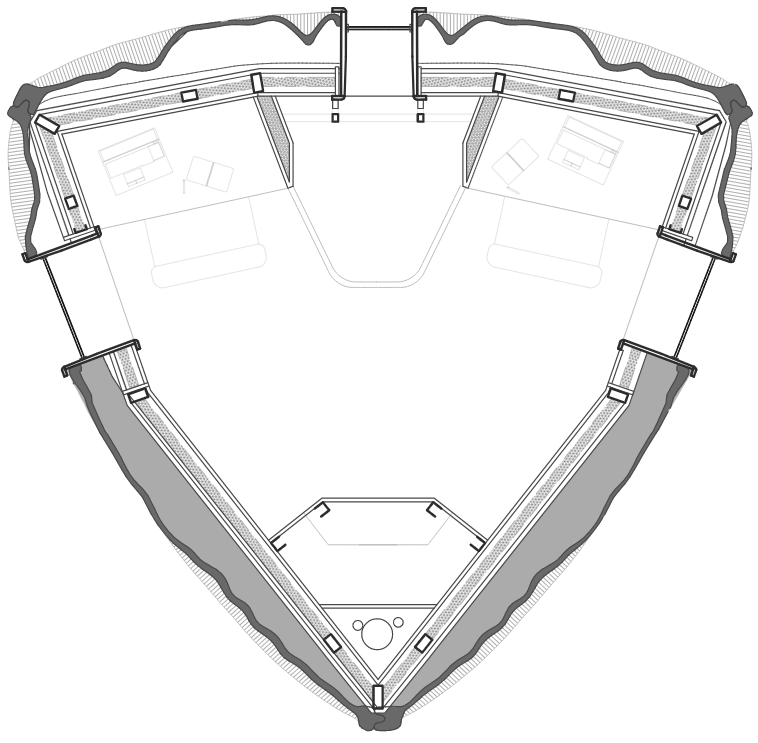 Plan drawings 2nd floor