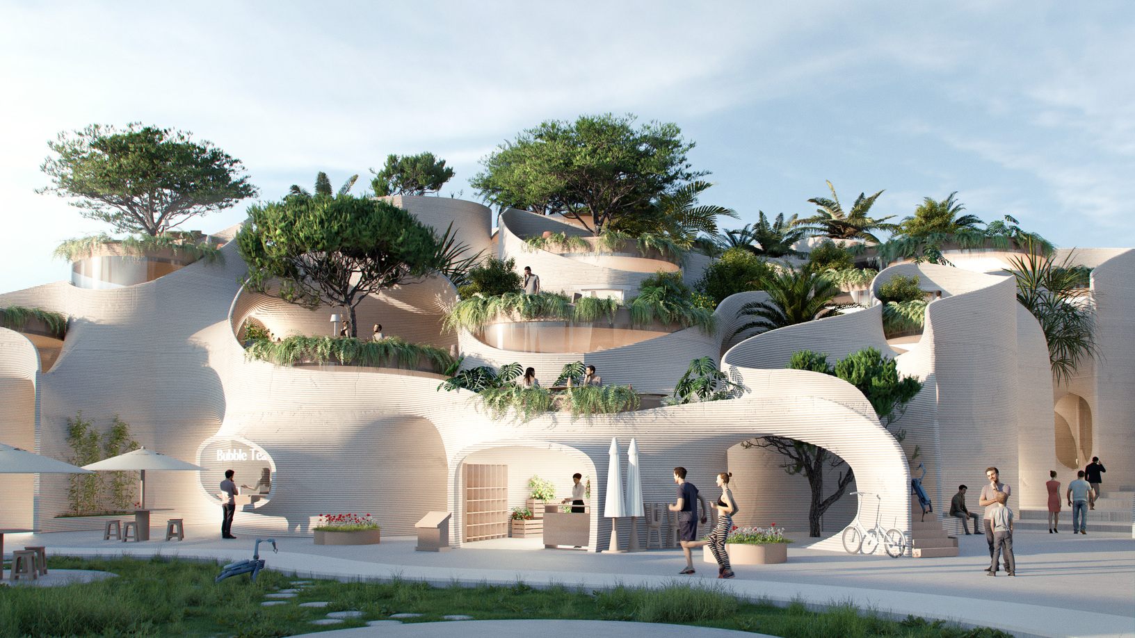 Render of project Eco Village